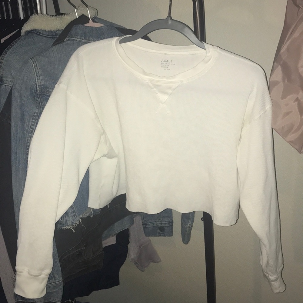 Brandy Melville (John Galt) white thermal
